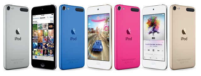 Apple The latest iPod touch.